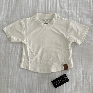 Little Bipsy White Short Sleeve Tee